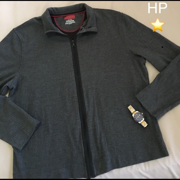 AlfAni SliM-FiT fuLl zIp sWeAtShiRt - Picture 2 of 11